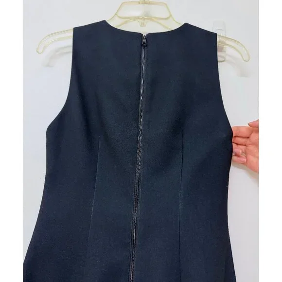 NWT Alice + Olivia The Beatles Clyde Shift Mini Dress Fab Four Portrait Black 0 - Picture 11 of 13